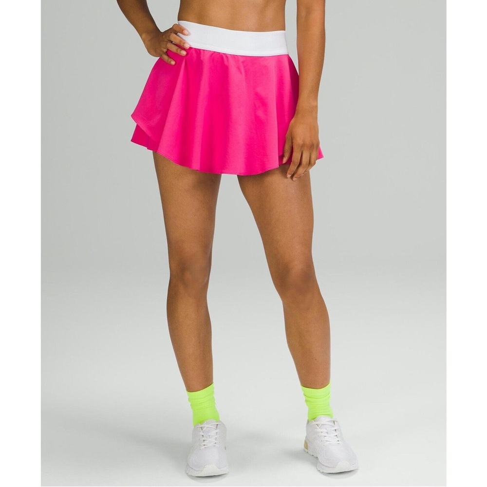 Lululemon Court Rival Skirt SONIC PINK